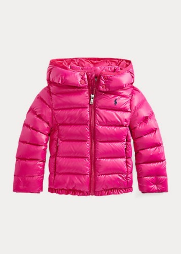 Polo Girls Water-Repellent Down Jacket (2T-6X)