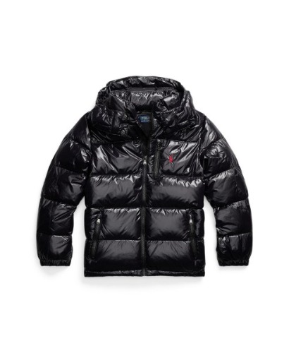 Polo Boys Water-Repellent Glossed Down Jacket (S-XL)
