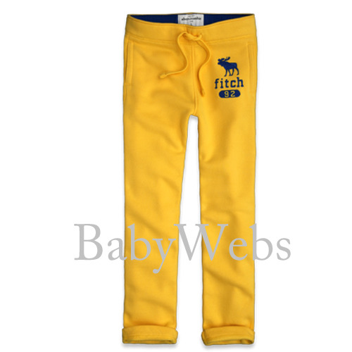 Abercrombie kids Skinny sweatpants/Yellow (Boys)