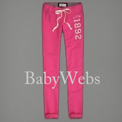 Abercrombie A&amp;F Skinny Sweatpants/Pink (Woman)
