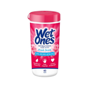 Wet Ones Antibacterial Hand Wipes/Canisters