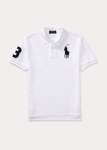 Polo Boys Big Pony Cotton Mesh Polo Shirt (2T-7)
