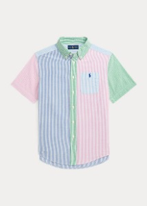 Polo Boys Seersucker Short-Sleeve Fun Shirt (S-XL)