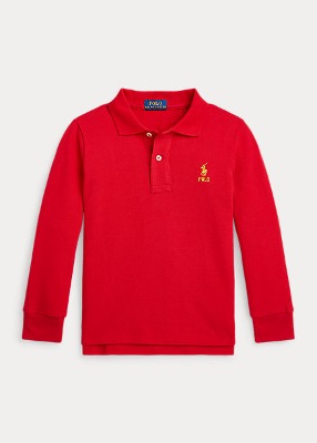 Polo Boys Luna New Year Long-Sleeve Polo Shirt (2T-7)