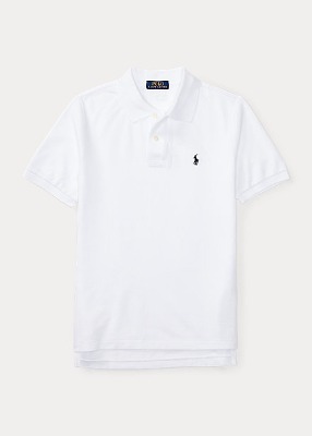 Polo Boys Cotton Mesh Polo Shirt (S-XL)