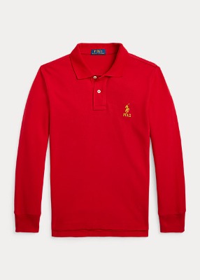 Polo Boys Luna New Year Long-Sleeve Polo Shirt (S-XL)