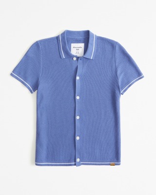 Abercrombie Boys Button-Through Sweater Polo (5/6-17/18)