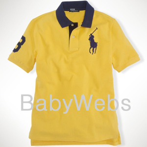Big Pony Polo Shirt/Chrome Yellow (Boys 8-20)