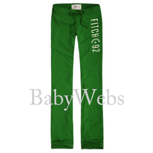Abercrombie A&amp;F Lounge sweatpants/Green (Woman)