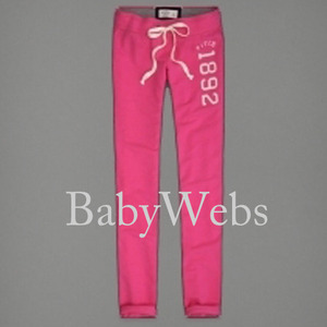 Abercrombie A&amp;F Skinny Sweatpants/Pink (Woman)
