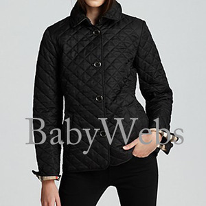 Burberry Brit Copford Quilted Jacket/Black (Woman)