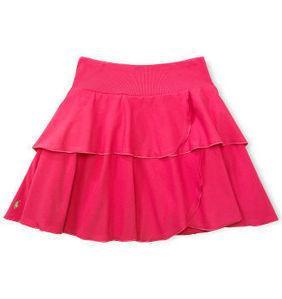 Flare Skirt/Parrot Pink(Girls 2T-6X)