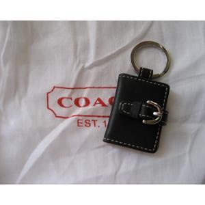 Coach Leather Picture Keyfob