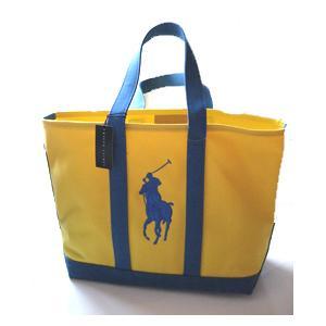 Big Pony Large Player Tote/Yellow &amp; blue pony (Woman)