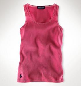 Hailee Ribbed Tank Top/Andover Pink (Girls 2T-XL)