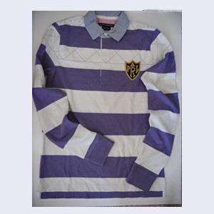 Polo Women&#039;s Striped Crest Rugby Shirt/Wisteria Multi (S-L)