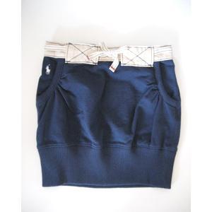 Cotton Fleece Skirt /Navy (Girls 2T-XL)