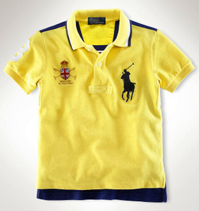 Color-Blocked Mercer Polo Shirt/Sunfish Yellow (Boys 8-20)