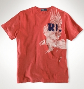 RL Eagle Tee/Skipper Red (Boys 3T-XL)