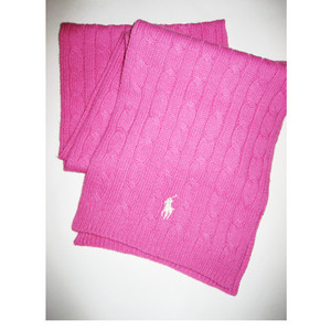 Cable Scarf /Pink (Woman)