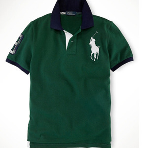 Big Pony Tartan-Trim Polo Shirt/New Forest (Boys 2T-XL)