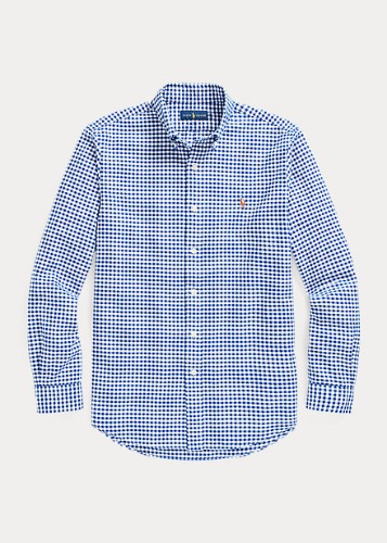Polo Men&#039;s Gingham Oxford Shirt (XS-XXL)