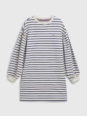 TH Kids Stripe Sweatshirt Dress (Girls 9M-16)