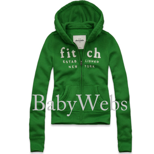 Abercrombie kids Tristen hoodie/Green (Girls)