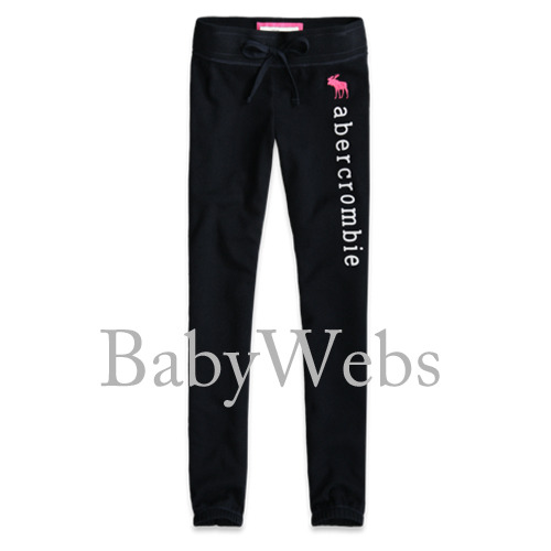 Abercrombie kids Classic banded sweatpants/Navy (Girls)