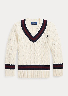 Polo Boys Iconic Cricket Sweater (2T-7)
