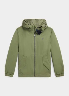 Polo Boys/Girls P-Layer 1 Water-Repellent Hooded Jacket (S-XL)