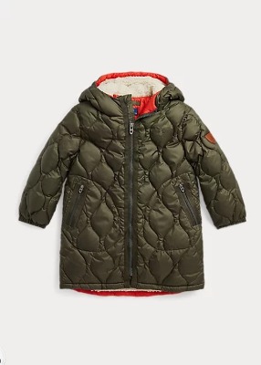 Polo Boys Water-Repellent Ripstop Down Jacket (2T-XL)