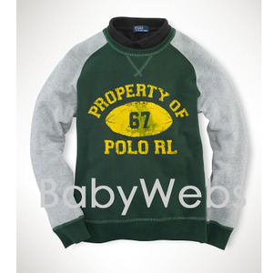 Polo RL Sweatshirt/Regent Green (Boys 8-20)