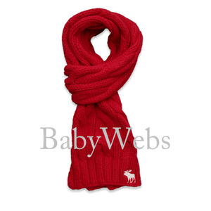 Abercrombie kids Cable scarf /Red (Kids)