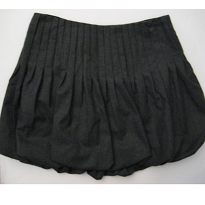 Wool Skirt/Gray (Girls 7-16)