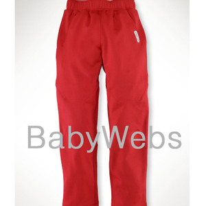 Active Fleece Pant/Injection Red (Boys 8-20)